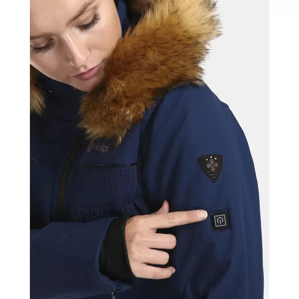  Damen-Skijacke KILPI EMILIN-W UL0110KI DUNKELBLAU 