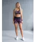 Kurze Premium-Leggings für Damen ALTISPORT VOJ/ALW022LEG03 LILA