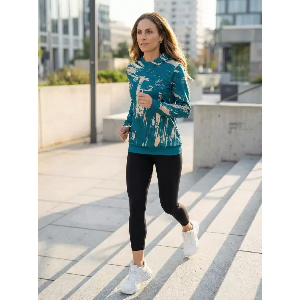  Hochwertiges Funktions-Sweatshirt für Damen ALTISPORT VOJ/ALW010MI01 KEROSIN/BLAU 