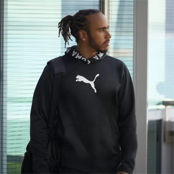  Herren-Sweatshirt PUMA TRAIN PWR FLEECE HOODIE 520893-01 SCHWARZ 
