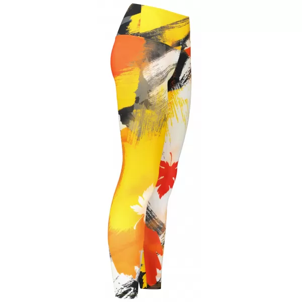  Lange Premium-Leggings für Damen ALTISPORT VOJ/ALW019LEG01 ORANGE 