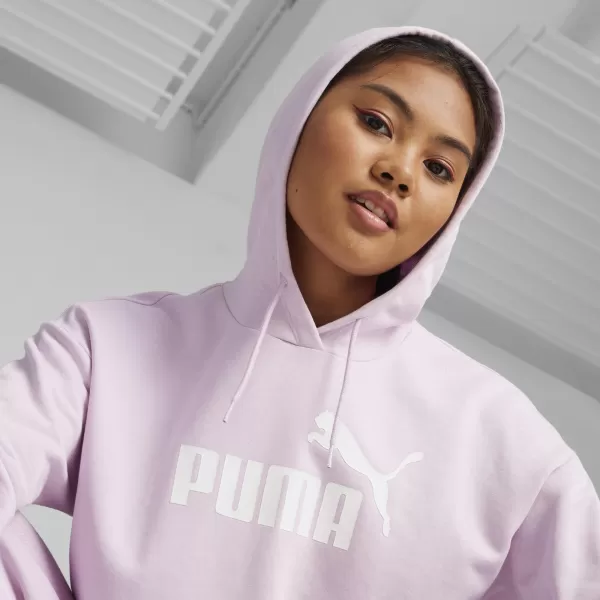  Damen-Sweatshirt PUMA ESS CROPPED LOGO HOODIE TR 586870-60 ROSA 
