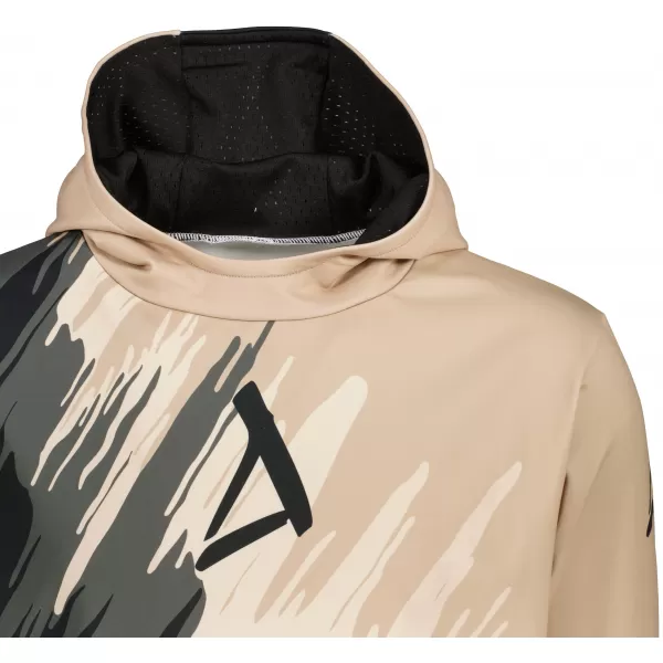  Hochwertiges Funktions-Sweatshirt für Herren ALTISPORT VOJ/ALM006MI01 SCHWARZ BRAUN 