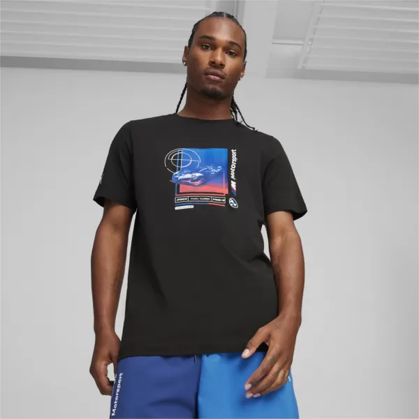  Herren-T-Shirt PUMA BMW MMS CAR GRAPHIC TEE 2 624158-01 SCHWARZ 