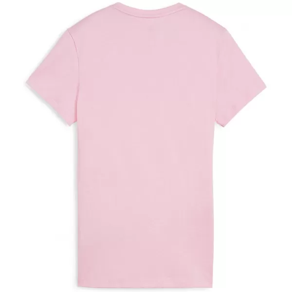  Damen-T-Shirt PUMA ESS LOGO TEE 586775-31 ROSA 