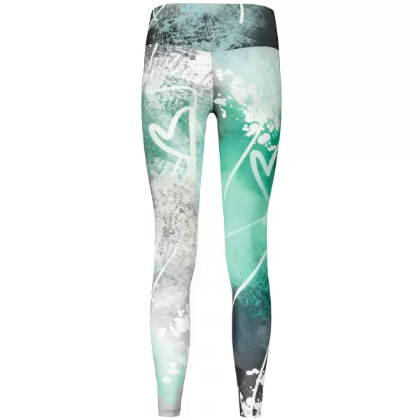  Lange Premium-Leggings für Damen ALTISPORT VOJ/ALW017LEG01 TÜRKIS 