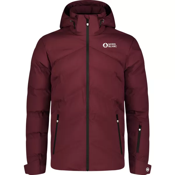  Herren-Winterjacke NORDBLANC BRILLIANCY NBWJM7926 BURGUND 