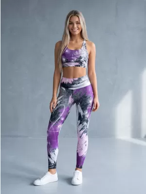 Lange Premium-Leggings für Damen ALTISPORT VOJ/ALW016LEG01 LILA