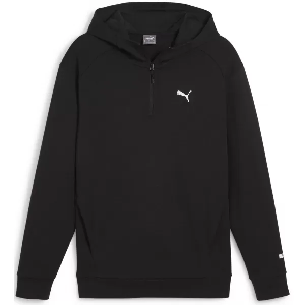  Herren-Sweatshirt PUMA RAD/CAL HALF-ZIP 678914-01 SCHWARZ 