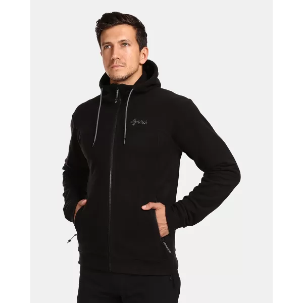 Fleece-Sweatshirt für Herren KILPI SIAT-M UM0214KI SCHWARZ 