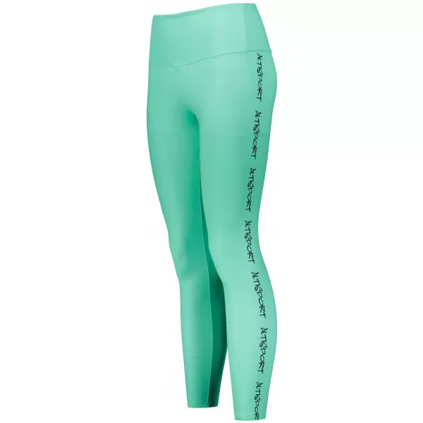  Lange Premium-Leggings für Damen ALTISPORT VOJ/ALW021LEG01 TÜRKIS 
