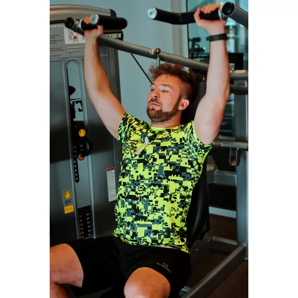  Herren Premium Plus Funktions-T-Shirt ALTISPORT VOJ/ALM011TR02 NEON GELB 