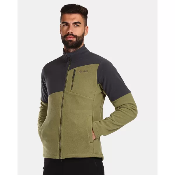  Fleece-Sweatshirt für Herren KILPI GLANDER-M UM0210KI GRÜN 