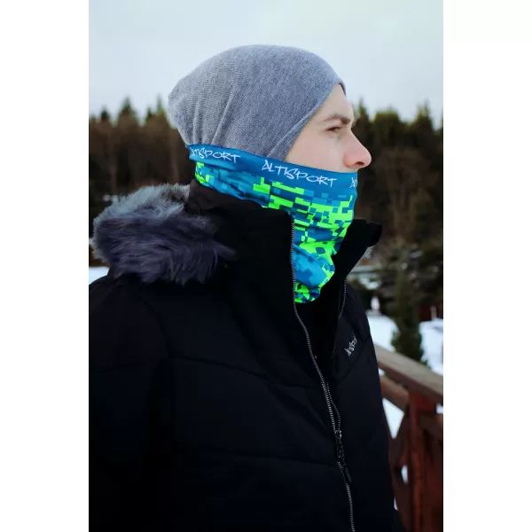  Halstuch ALTISPORT VOJ/ALU011NAK01 KEROSIN/GELB 