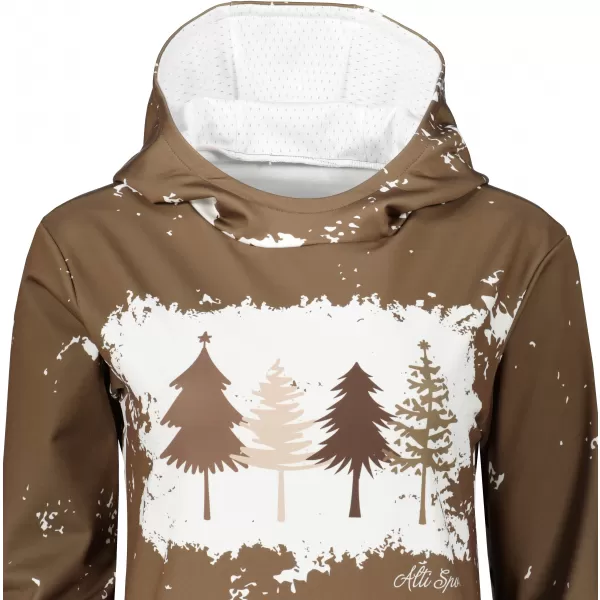  Hochwertiges Funktions-Sweatshirt für Damen ALTISPORT VOJ/ALWVN4MI01 BEIGE 