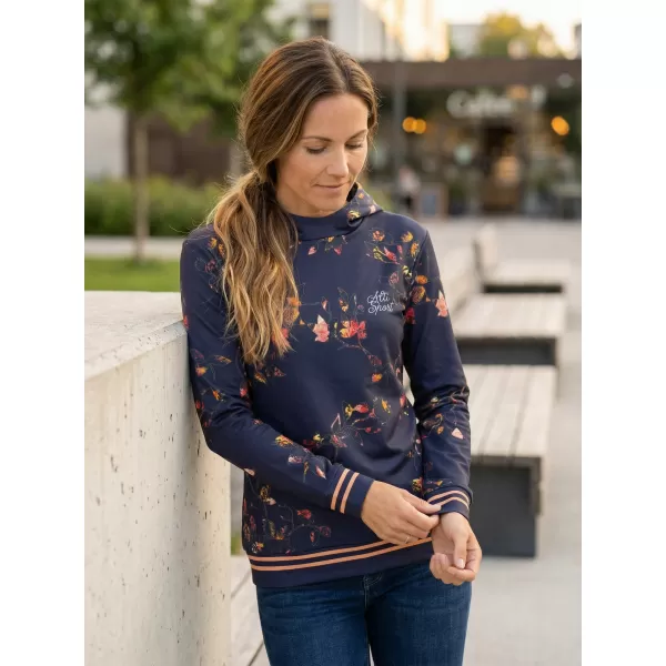  Premium-Sweatshirt für Damen ALTISPORT VOJ/ALW024MI01 DUNKELBLAU 