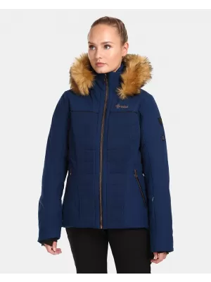Damen-Skijacke KILPI EMILIN-W UL0110KI DUNKELBLAU
