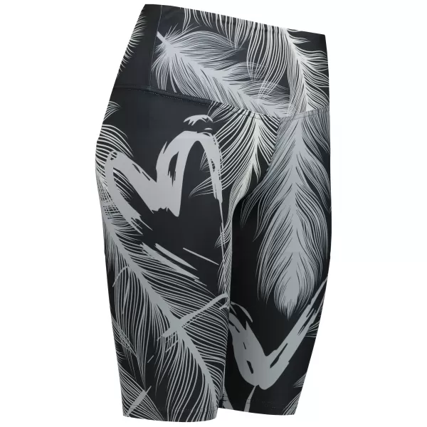  Damen-Leggings oberhalb des Knies Premium ALTISPORT VOJ/ALW001LEG02 SCHWARZGRAU 
