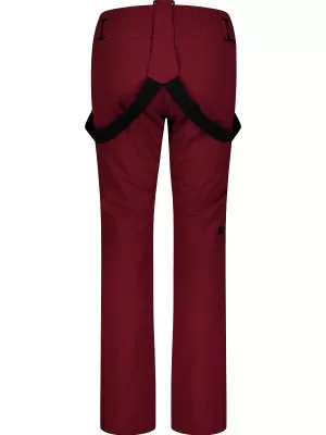 Skihose für Damen NORDBLANC INDESTRUCTIBLE NBWP7939 BURGUND