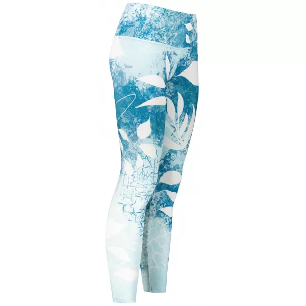  Lange Premium-Leggings für Damen ALTISPORT VOJ/ALW020LEG01 BLAU 