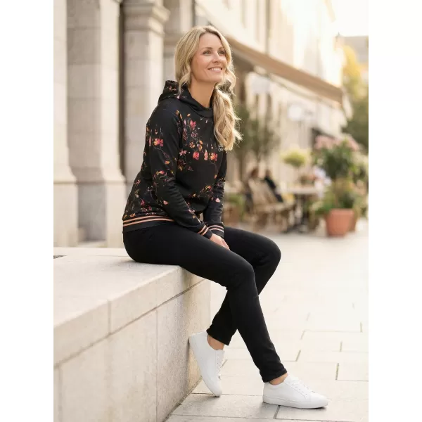  Premium-Sweatshirt für Damen ALTISPORT VOJ/ALW024MI01 SCHWARZ 