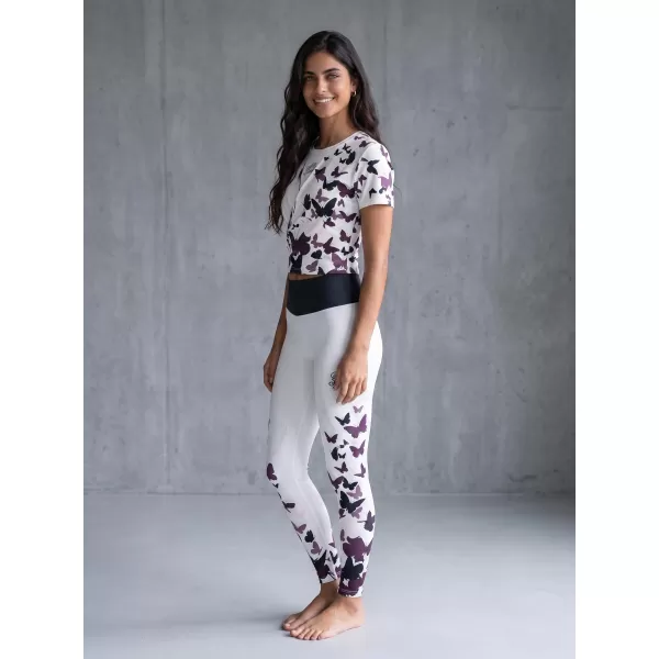  Lange Premium-Leggings für Damen ALTISPORT VOJ/ALW022LEG01 WEIß 
