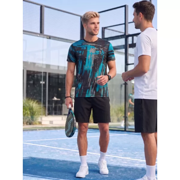  Hochwertiges Funktions-T-Shirt für Herren ALTISPORT VOJ/ALM010TR01 SCHWARZ/SMARAGD 