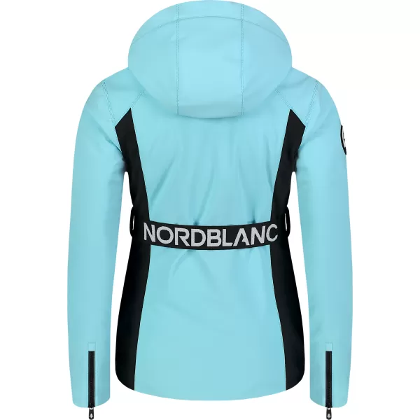  Softshell-Skijacke für Damen NORDBLANC APRES-SKI NBWJL7928 HELLBLAU 