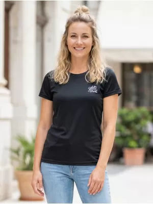 Hochwertiges Funktions-T-Shirt für Damen ALTISPORT VOJ/ALW000TR01 SCHWARZ
