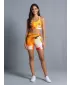 Kurze Premium-Leggings für Damen ALTISPORT VOJ/ALW019LEG03 ORANGE