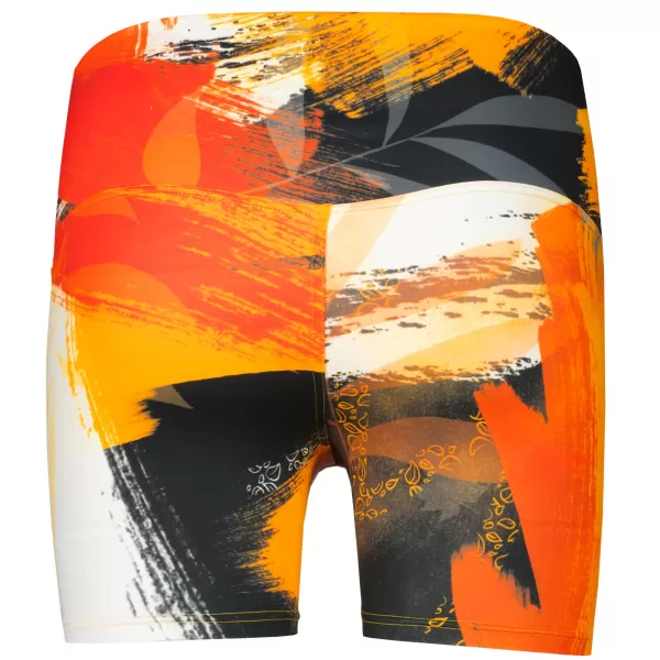  Kurze Premium-Leggings für Damen ALTISPORT VOJ/ALW019LEG03 ORANGE 