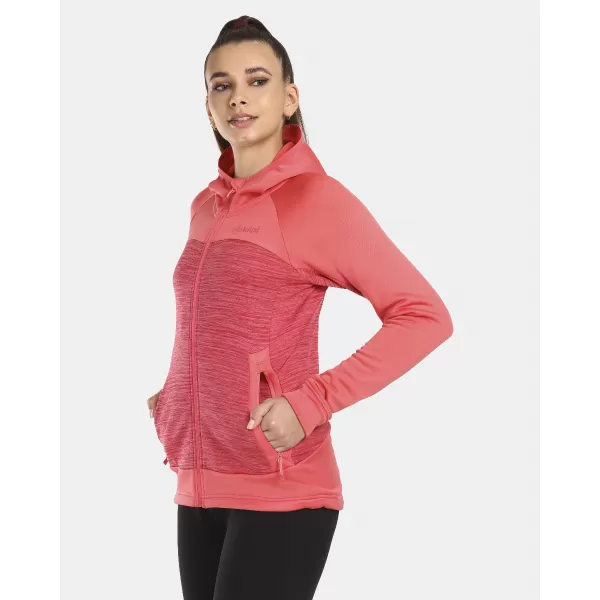  Sportliches Damen-Sweatshirt KILPI LAYANA-W UL0202KI ROSA 