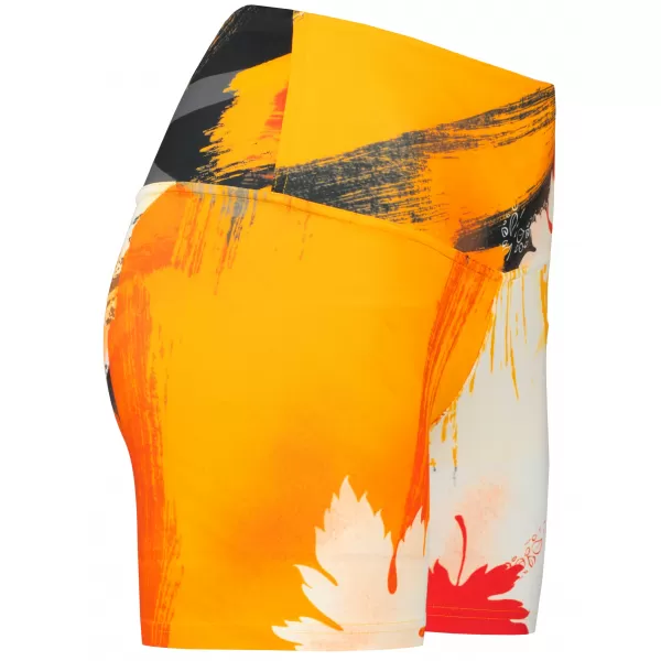 Kurze Premium-Leggings für Damen ALTISPORT VOJ/ALW019LEG03 ORANGE 