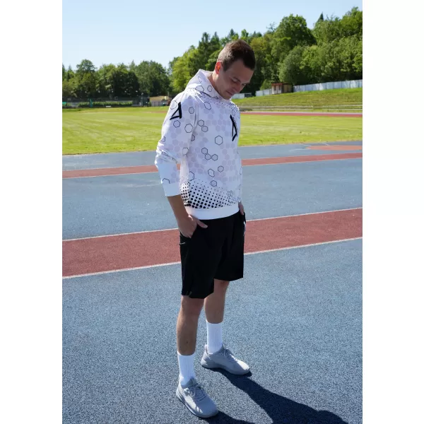  Hochwertiges Funktions-Sweatshirt für Herren ALTISPORT VOJ/ALM005MI01 WEIß 