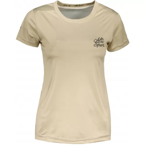  Hochwertiges Funktions-T-Shirt für Damen ALTISPORT VOJ/ALW000TR01 BRAUN 