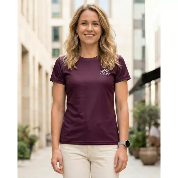  Hochwertiges Funktions-T-Shirt für Damen ALTISPORT VOJ/ALW000TR01 LILA 