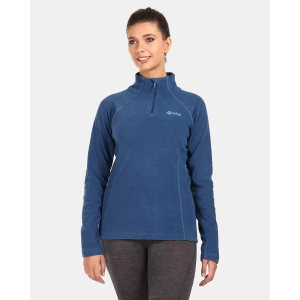  Fleece-Sweatshirt für Damen KILPI ALMERI-W UL0209KI DUNKELBLAU 