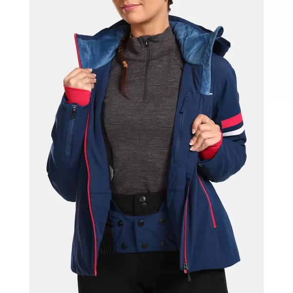  Damen-Skijacke KILPI LORIEN-W UL0106KI DUNKELBLAU 