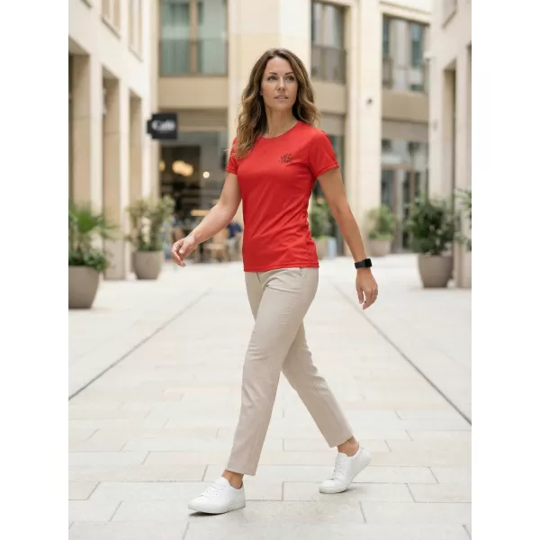  Hochwertiges Funktions-T-Shirt für Damen ALTISPORT VOJ/ALW000TR01 ROT 