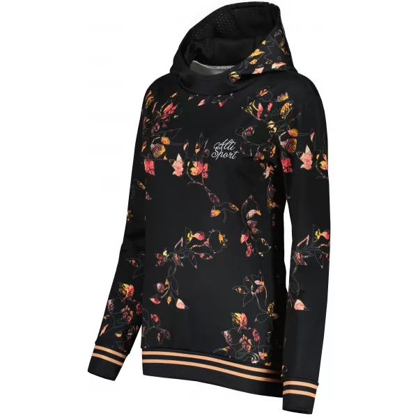  Premium-Sweatshirt für Damen ALTISPORT VOJ/ALW024MI01 SCHWARZ 
