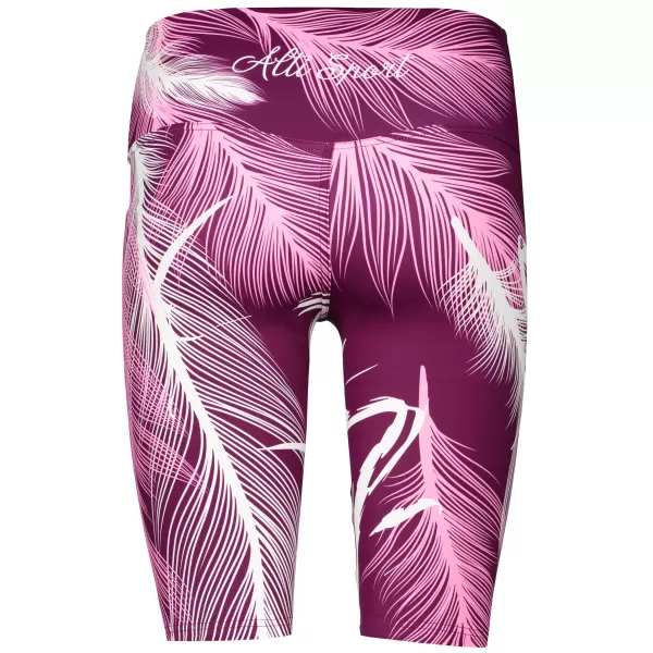  Damen-Leggings oberhalb des Knies Premium ALTISPORT VOJ/ALW001LEG02 FUCHSIE 