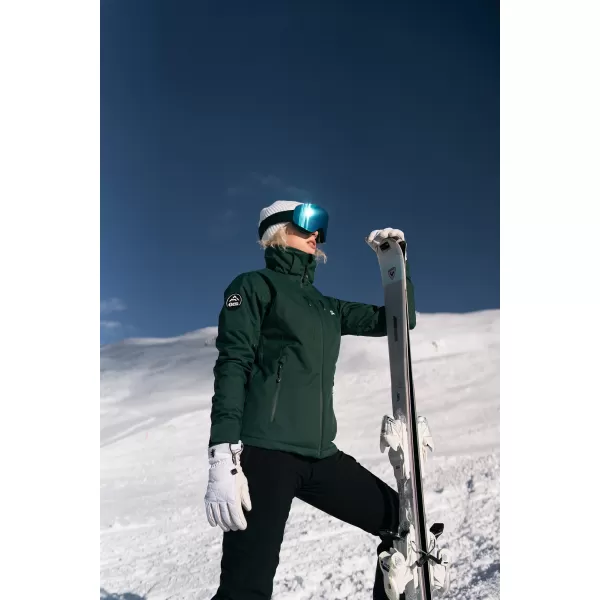  Damen-Skijacke NORDBLANC ZENITH NBWJL7929 DUNKELGRÜN 