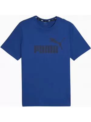 Herren-T-Shirt PUMA ESS LOGO TEE 586667-59 BLAU