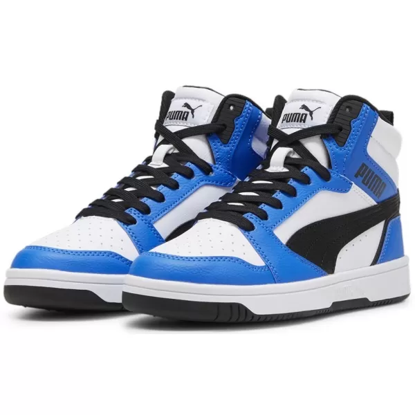  Kinderschuhe PUMA REBOUND V6 MID JR 393831-06 WEIß 