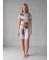 Damen-Leggings oberhalb des Knies Premium ALTISPORT VOJ/ALW001LEG02 BRAUN