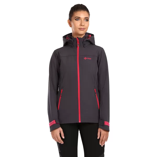  Softshelljacke für Damen KILPI RAVIA-W UL0124KI DUNKELGRAU 
