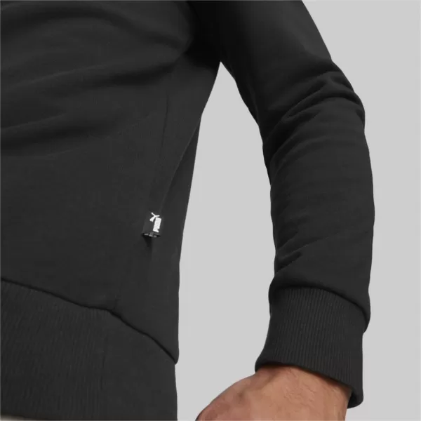  Herren-Sweatshirt PUMA ESS+ 2 COL BIG LOGO CREW 586763-61 SCHWARZ 