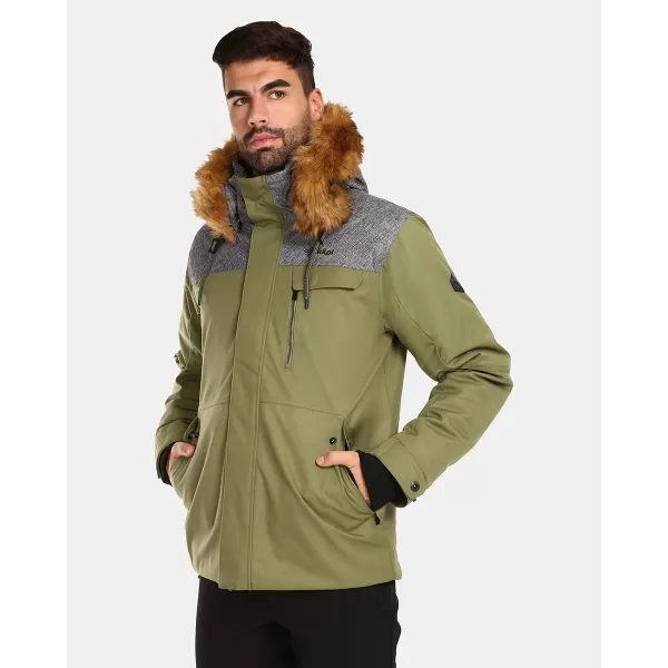  Herren-Winterjacke KILPI ALPHA-M UM0127KI GRÜN 