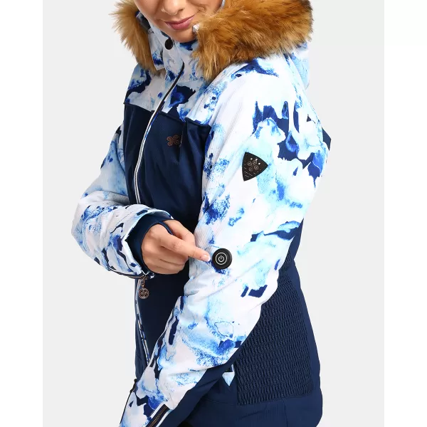  Damen-Skijacke KILPI LENA-W UL0109KI DUNKELBLAU 