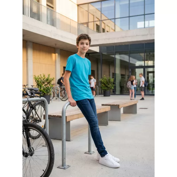  Kinder-T-Shirt ALTISPORT NoPrint NP/ALK531 TÜRKIS 